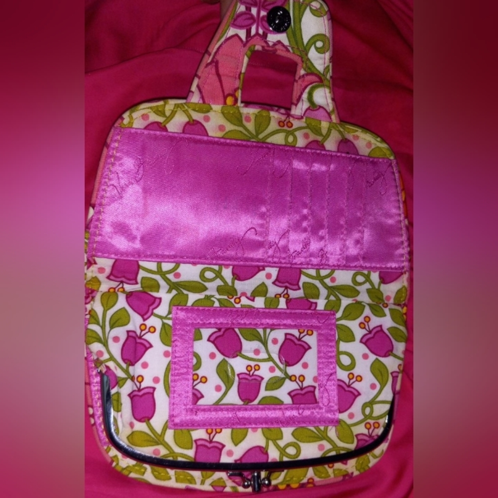 Vera Bradley "Lilli Bell" Kiss 'n Snap Wallet - Picture 8 of 13
